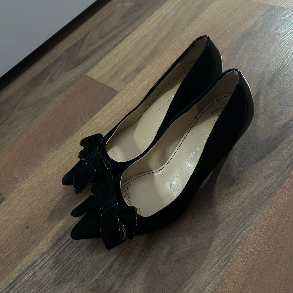 Mark fisher size 6.5 black heels